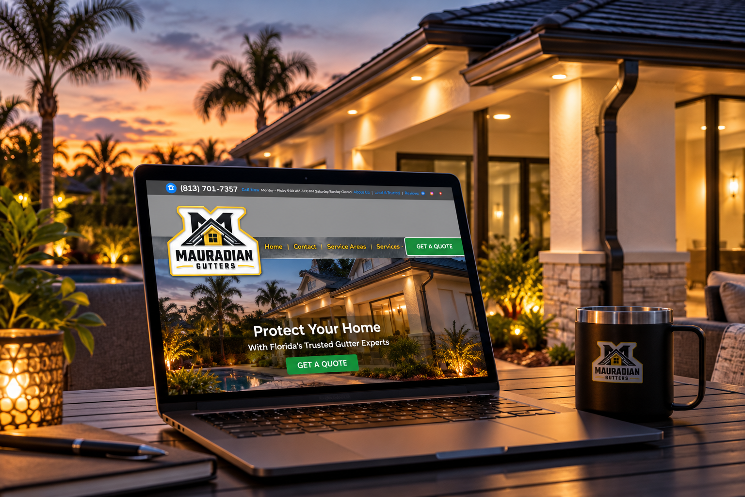 Mauradian Gutters — Cookies, Analytics & Website Technologies