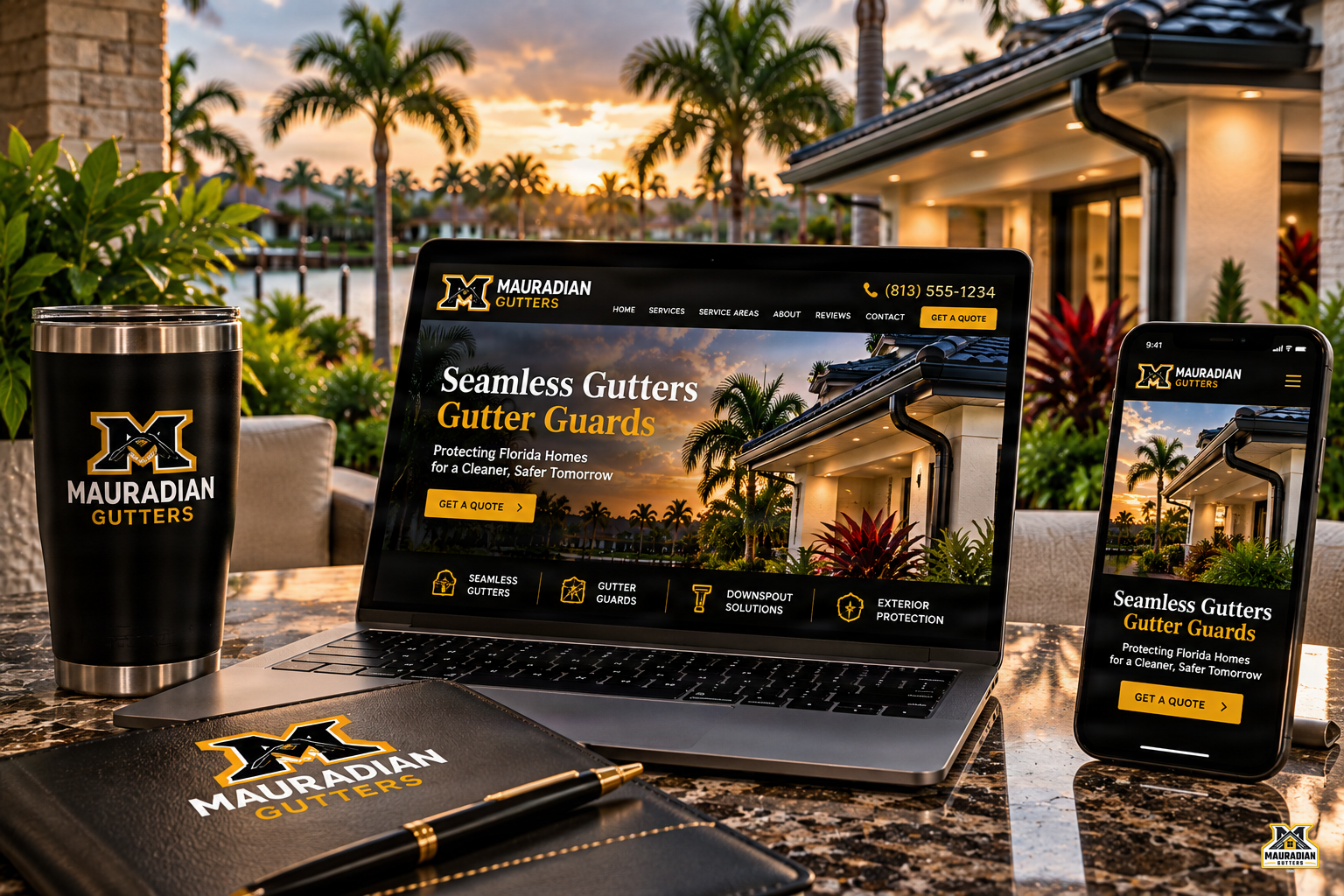 Mauradian Gutters — Intellectual Property / Website Use